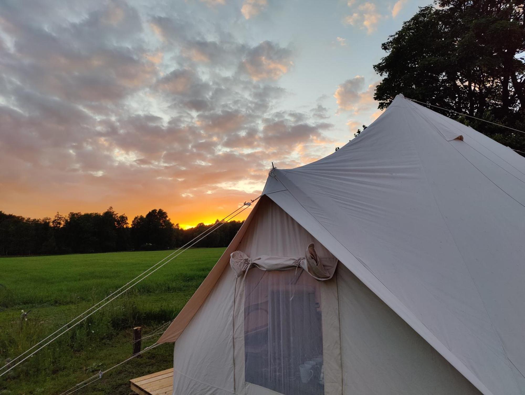 Hotel Under Canvas Bornholm Ostermarie Exterior foto